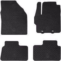 Automobilių kilimėlis 4 pcs Juoda tinka Toyota AYGO X 2022-