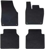 Automobilių kilimėlis 4 pcs Juoda tinkamas VW ID.7 2023- Guma