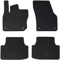Automobilių kilimėlis 4 pcs Juoda tinka VW TIGUAN TDI 2024-
