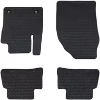 Automobilių kilimėlis 4 pcs Juoda Guma