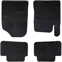 Automobilių kilimėlis 4 pcs Juoda tinka Hyundai i30 2017 Guma