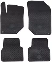 Automobilių kilimėlis 4 pcs tinka C4 2021- Guma