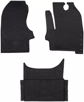 Automobilių kilimėlis 3 pcs Juoda tinkamas Iveco DAILY 2014-