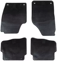 Automobilių kilimėlis 4 pcs Juoda tinka VW POLO 2001-2009 NS