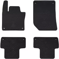 Automobilių kilimėlis 4 pcs Juoda Tinka Volvo XC60 2018- Guma