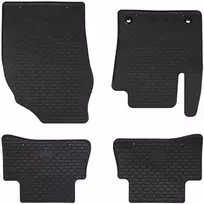 Automobilių kilimėlis 4 pcs Juoda Guma