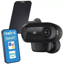 Reolink Argus 4 Pro 4K WiFi saulės kamera, juoda
