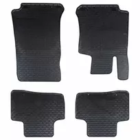 Automobilių kilimėlis 4 pcs Juodas tinka GLC 2016-2022 Guma