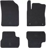Automobilių kilimėlis 4 pcs Juodas tinka C3 2017-2024 Guma