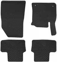 Automobilių kilimėlis 4 pcs Juodas tinka CAPTUR 2020- Guma