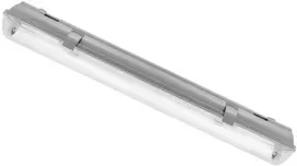 Struhm Šviestuvo korpusas Herman LED lempa T8 1x60cm IP65 skaidri