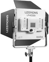 Apšvietimo įranga - Godox Litemons LP400Bi Bi-Color LED šviesos panelė 2800K-6500K