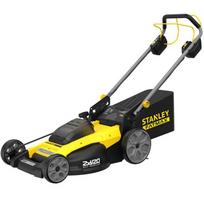 Vejos pjovimo traktorius Stanley 18 V akum., 50 cm pjovimo plotis, su pavara, 2 x 4,0 Ah akum., įkroviklis SFMCMWS251M-QW