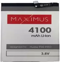 BATTERY MAXXIMUS HUAWEI P30PRO 4100mAh MATE 20 PRO, HB486486ECW