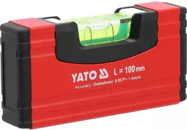 Toya Sa Poland Kišeninis aliuminio gulsčiukas | 100 mm | magnetinis (YT-30350)