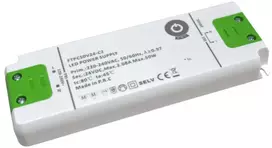 MPL LED maitinimo šaltinis/transformatorius 24 V, 50 W, kompaktiškas plastikinis korpusas