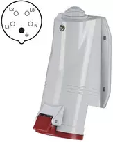 NULL Elektros lizdas sieninis 5P 32A/400V, IP44