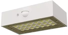 Emos LED saulės baterijų sieninis šviestuvas 350 lm su PIR jutikliu, neutraliai baltas