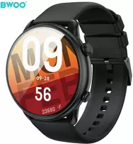 Išmanusis laikrodis BWOO smartwatch WA-10 1.32” AMOLED juodas