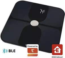 Virtuvinės svarstyklės Emos Asmeninės svarstyklės 180 kg „Bluetooth“ „GoSmart“