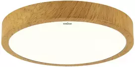 Lubinis šviestuvas Struhm Laivo lubų šviestuvas Atut Led ąžuolas 24 W 4100 K