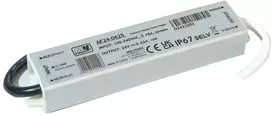 MPL LED maitinimo šaltinis/transformatorius 24 V, 15 W, IP67, kompaktiškas metalinis korpusas
