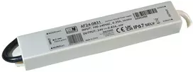 MPL LED maitinimo šaltinis/transformatorius 24 V, 20 W, IP67, kompaktiškas metalinis korpusas