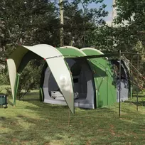 Tunelinė palapinė 4 asmeniui Žalia 185T Poliesteris su PU danga