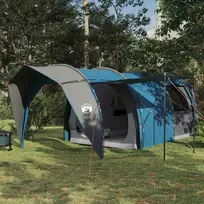 Tunelinė palapinė 6 asmeniui Mėlyna
