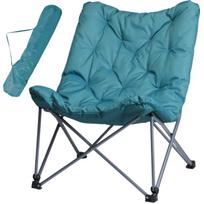 Kempingo Kėdė High Deluxe Su Pagalvėle Blue Redcliffs