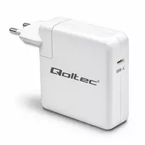 Qoltec Įkroviklis Super Fast Power Delivery 96W | USB-C 3.0 | 5-20V | 3-4.8A | Nešiojamas kompiuteris | Mcbook | Išmanusis telefonas
