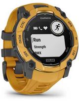„Garmin Instinct® 3 Solar“ išmanusis laikrodis, 50 mm, „Sunburst“ spalvos su „Sunburst“/pilkos spalvos dirželiu
