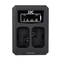 JJC Sony DCH NPFW50 USB Dual Battery Charger (voor Sony NP FW50 accu)