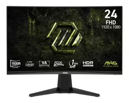 Monitor 23.6 inch MAG 245C X24 LED/FHD/Curved/240Hz/black