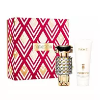 SET RABANNE „Fame“ EDP purškiklis 80 ml + KŪNO LOSJONAS 100 ml