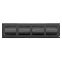 Ventiliacijos grotelės 400x100 MR4010A. metalinės, antracito