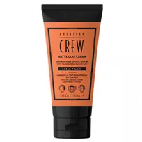 AMERICAN CREW_Crew Enhancers Matte Clay Cream – kreminė matinė plaukų modeliavimo molio pasta, 150 ml