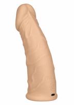 CALEXOTICS CalExotics Vibrating Extension 7 Inch 17.25cm Silicone Intimate Device USB-C Black