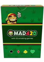 Mad Party Games Mad420 Playing Cards 24 pcs Weed-Themed Party Game Set