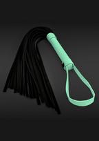 NS NOVELTIES NS Novelties Glo Flogger Glow-in-the-Dark Synthetic Whip
