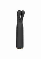 CALEXOTICS Raven Charmer Mini Massager - Dual Teaser, Waterproof, USB Rechargeable