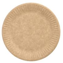 Vienkartinės lėkštės Pap Star Pure, Ø 15 cm, 20 vnt.