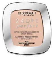 Kompaktinė pudra Deborah Milano 24Ore Perfect, SPF 15, 02 light rose, 9 g