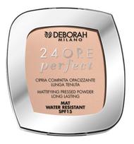 Kompaktinė pudra Deborah Milano 24Ore Perfect, SPF 15, 03 rose, 9 g