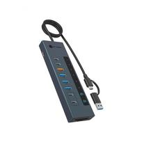 Raidsonic  Icy Box USB Hub 11-in-1 USB-C Hub USB 3.2 Gen 2 PD | IB-HUB1742CR-C2PD | IB-HUB1742CR-C2PD | 4250078174936