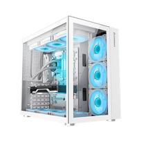 Gamemax INFINITY PC Case, ATX, White | 9101-0000R0189 | 6931858775342