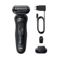 Braun Shaver | 52-N1200s Series 5 | Operating time (max) 50 min | Wet & Dry | Lithium Ion | Black | 52-N1200S | 8700216645522