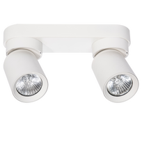 Šviestuvas lubų Light Prestige Pointa, GU10, 2 x 8 W, balta sp.
