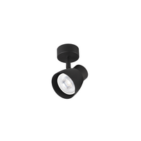 Šviestuvas lubų Light Prestige Dravo, GU10, 1 x 8 W, juoda sp.