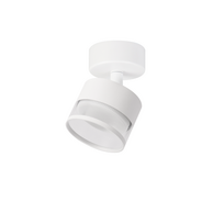 Krištolinis sietynas lubų Light Prestige Kendal, GX53, 1 x 7 W, skaidri sp./balta sp.